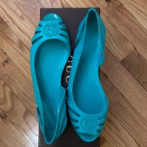 Used Gucci Jelly Sandals